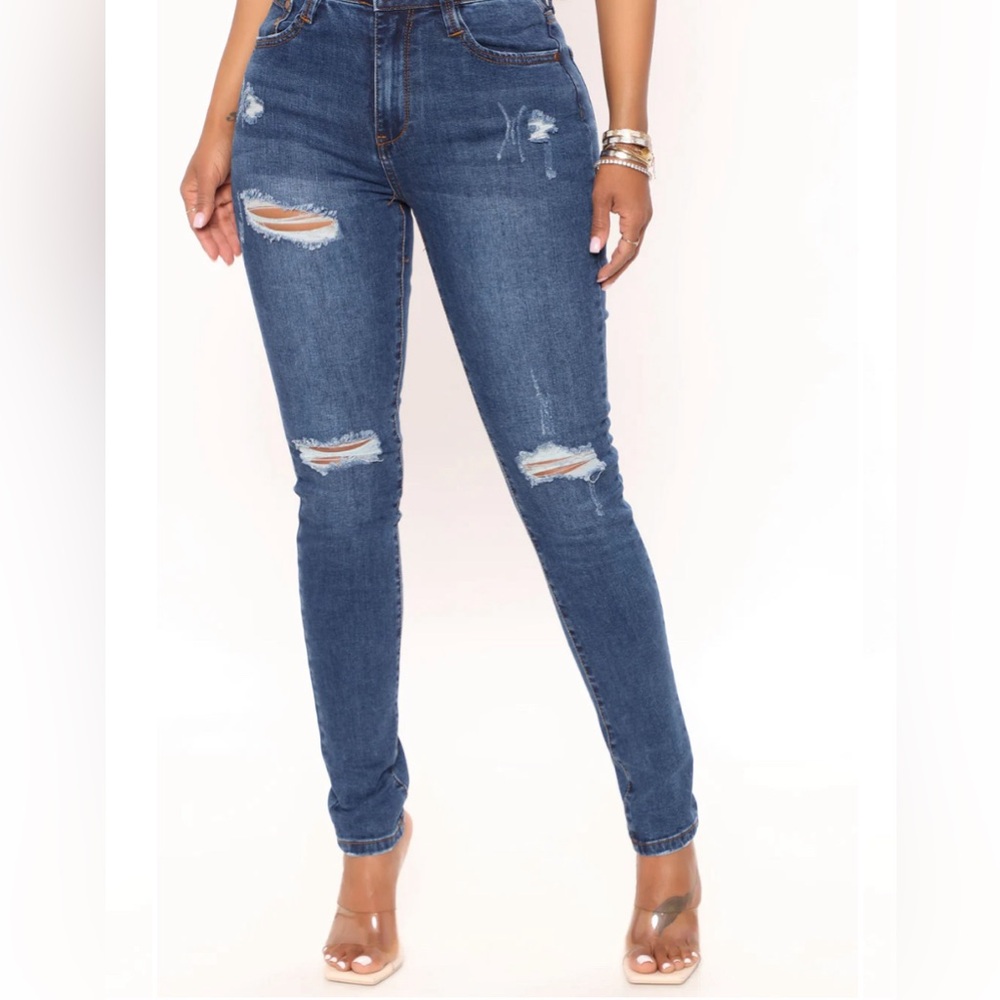 Fashion Nova Hannah High Rise Jeans